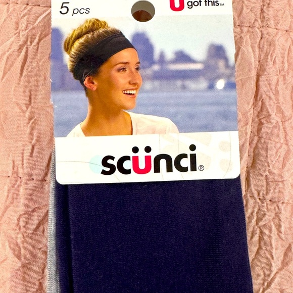 NWT Scünci 5-Pack Headbands – Assorted Colors - Picture 1 of 3
